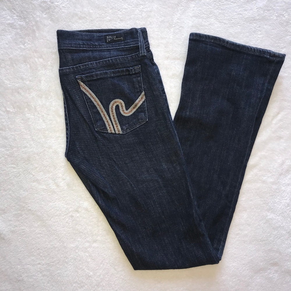 Citizens of Humanity dark blue jeans 28inch waist